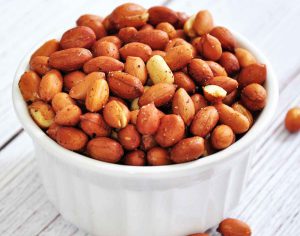 dry roasted peanuts in the shell