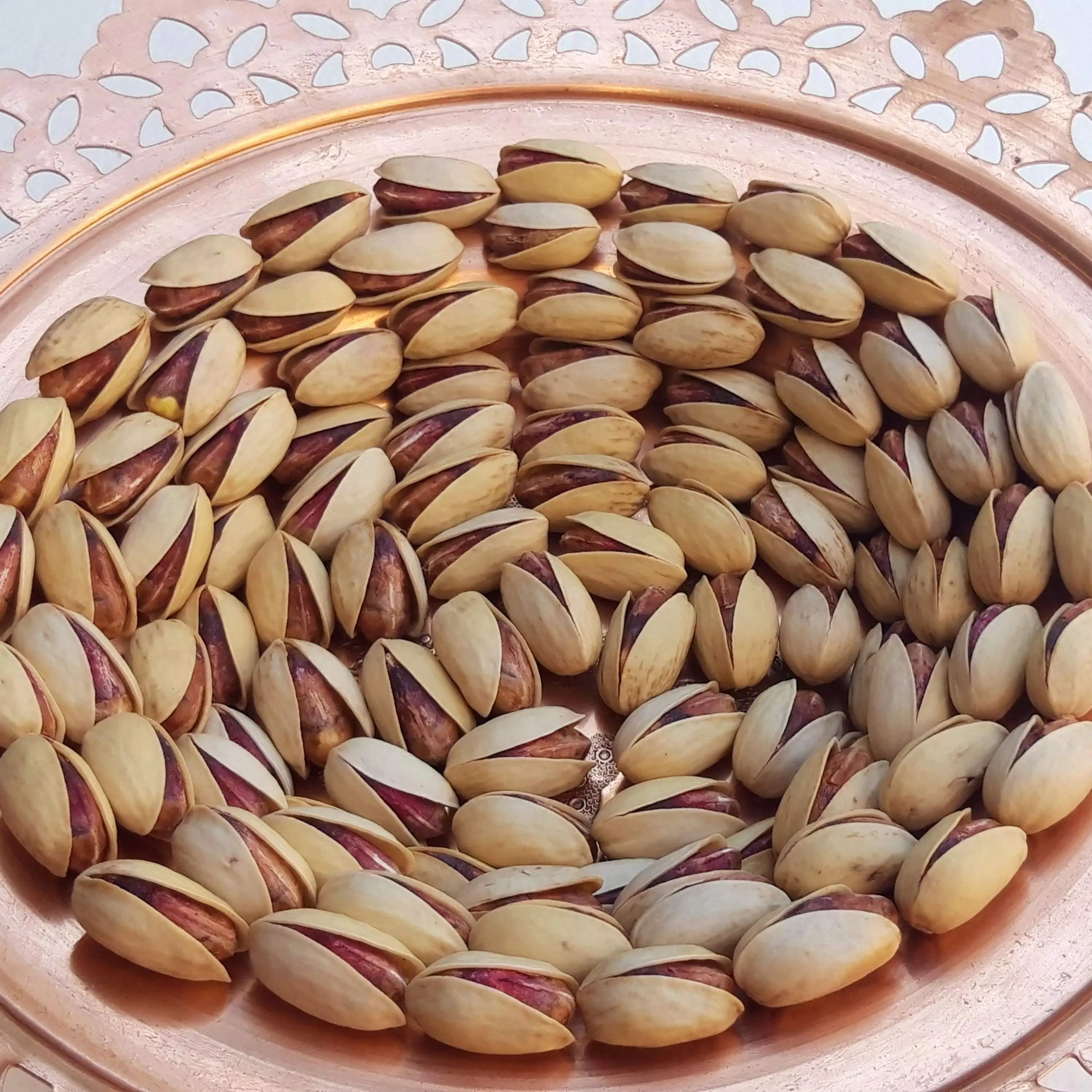 Purchase and today price of raw pistachio nuts