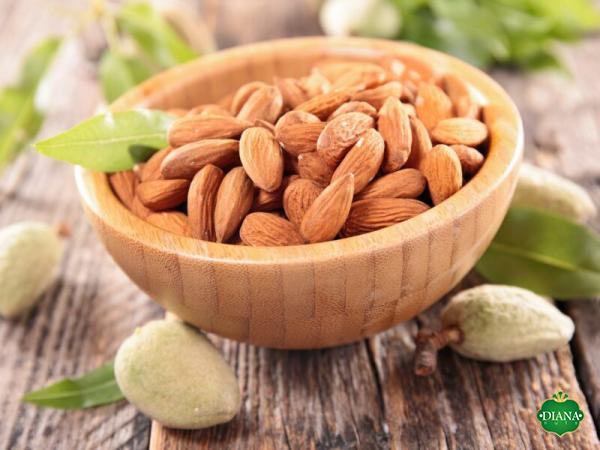 Purchase and today price of raw almonds in shell